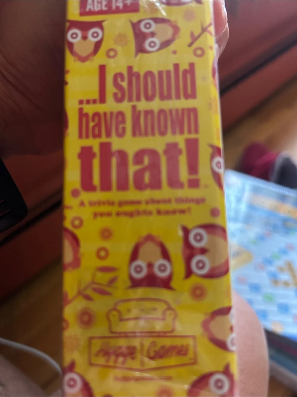 I Should Have Known That! Family Trivia Game - Yellow